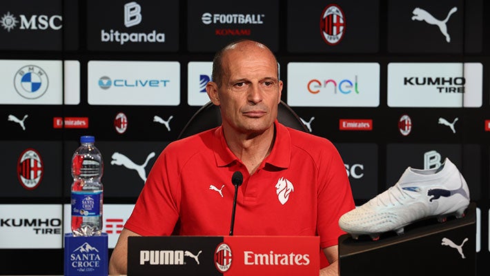 ALLEGRI: "CONCENTRATED ONLY ON TOMORROW" ALLEGRI: "CONCENTRATED ONLY ON TOMORROW"