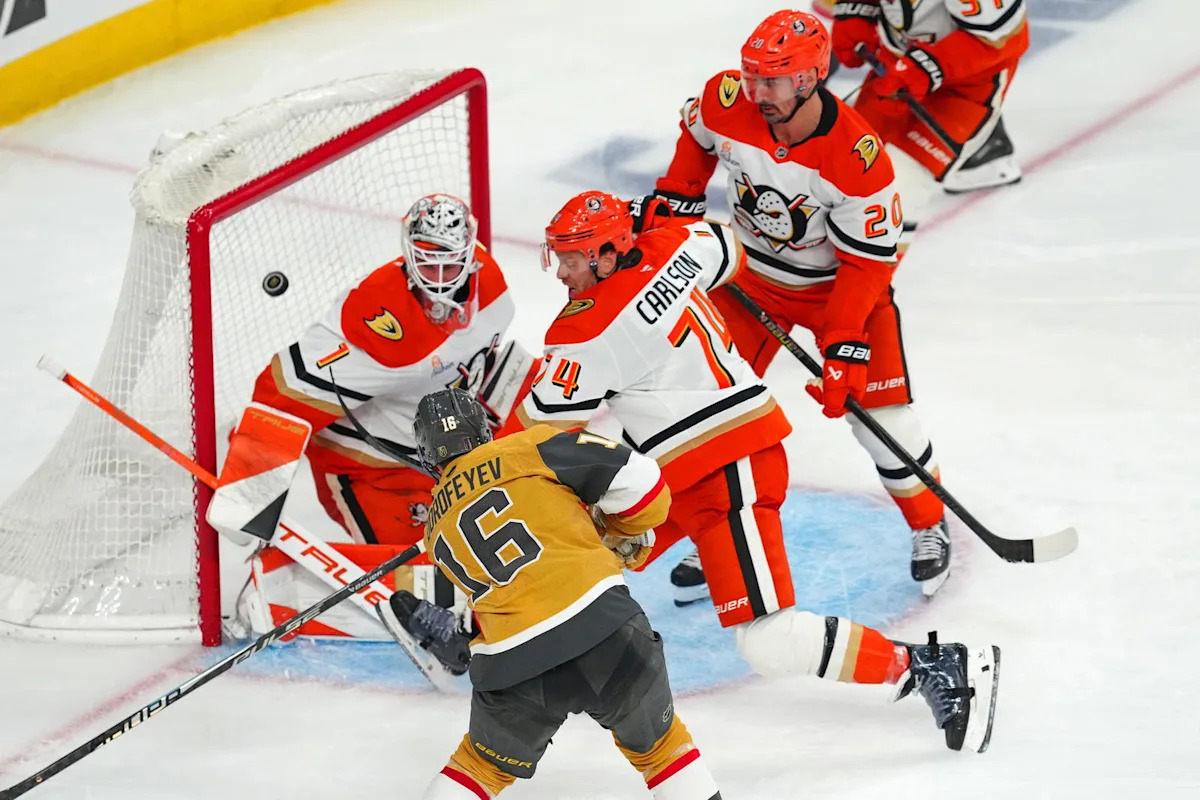 Takeaways from the Ducks' 3-2 Overtime Loss to the Golden Knights, Vegas Leads Series 3-2