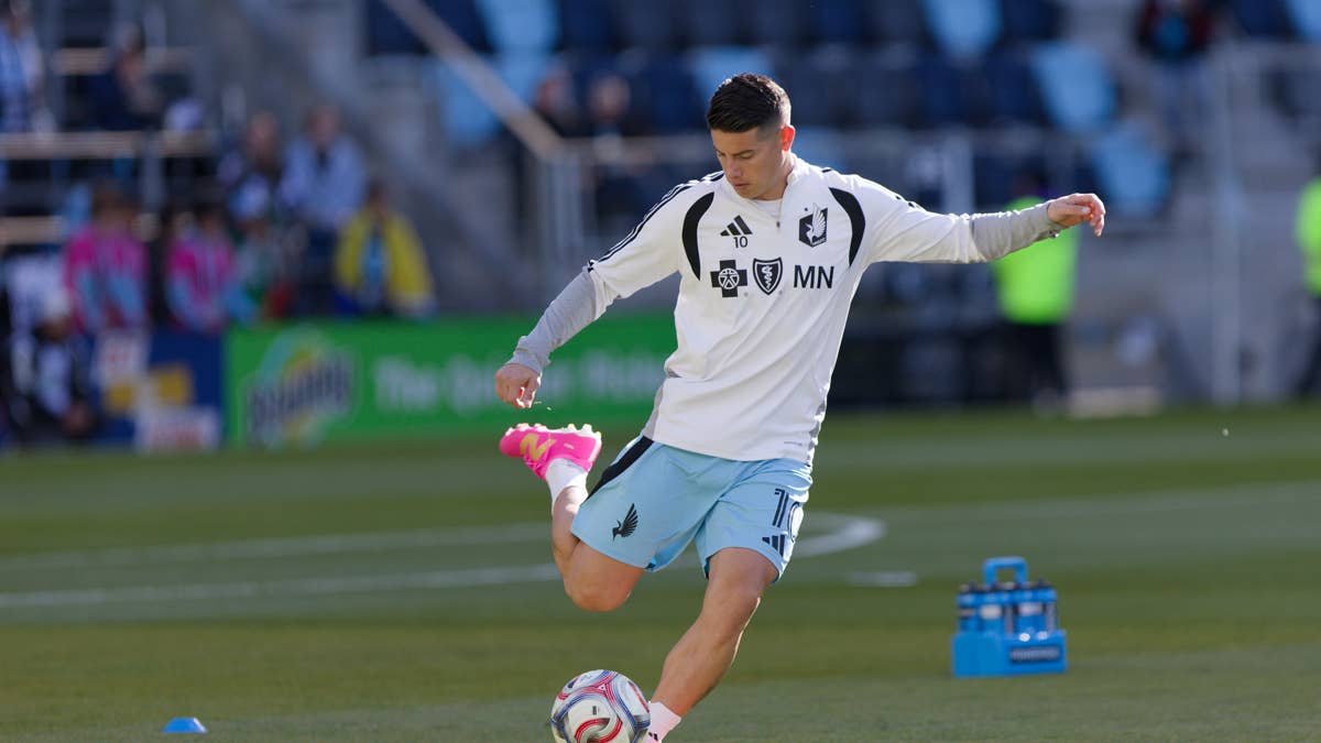 Is James Rodriguez Playing Tonight for Minnesota United vs. Colorado Rapids?