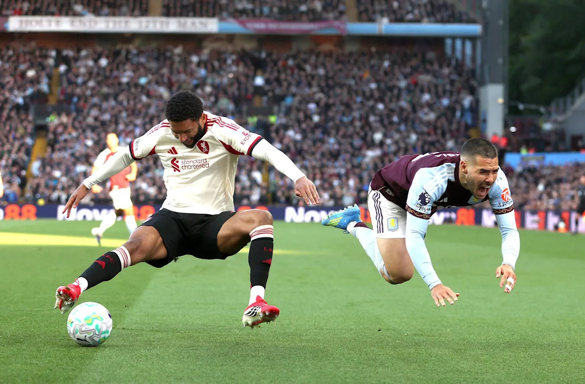 Liverpool star reacts to &lsquo;frustrating&rsquo; Aston Villa defeat