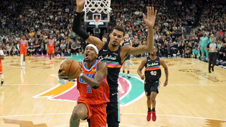 Spurs vs. Thunder final score, results: Victor Wembanyama goes off with 41 points, 24 rebounds in 2OT thriller