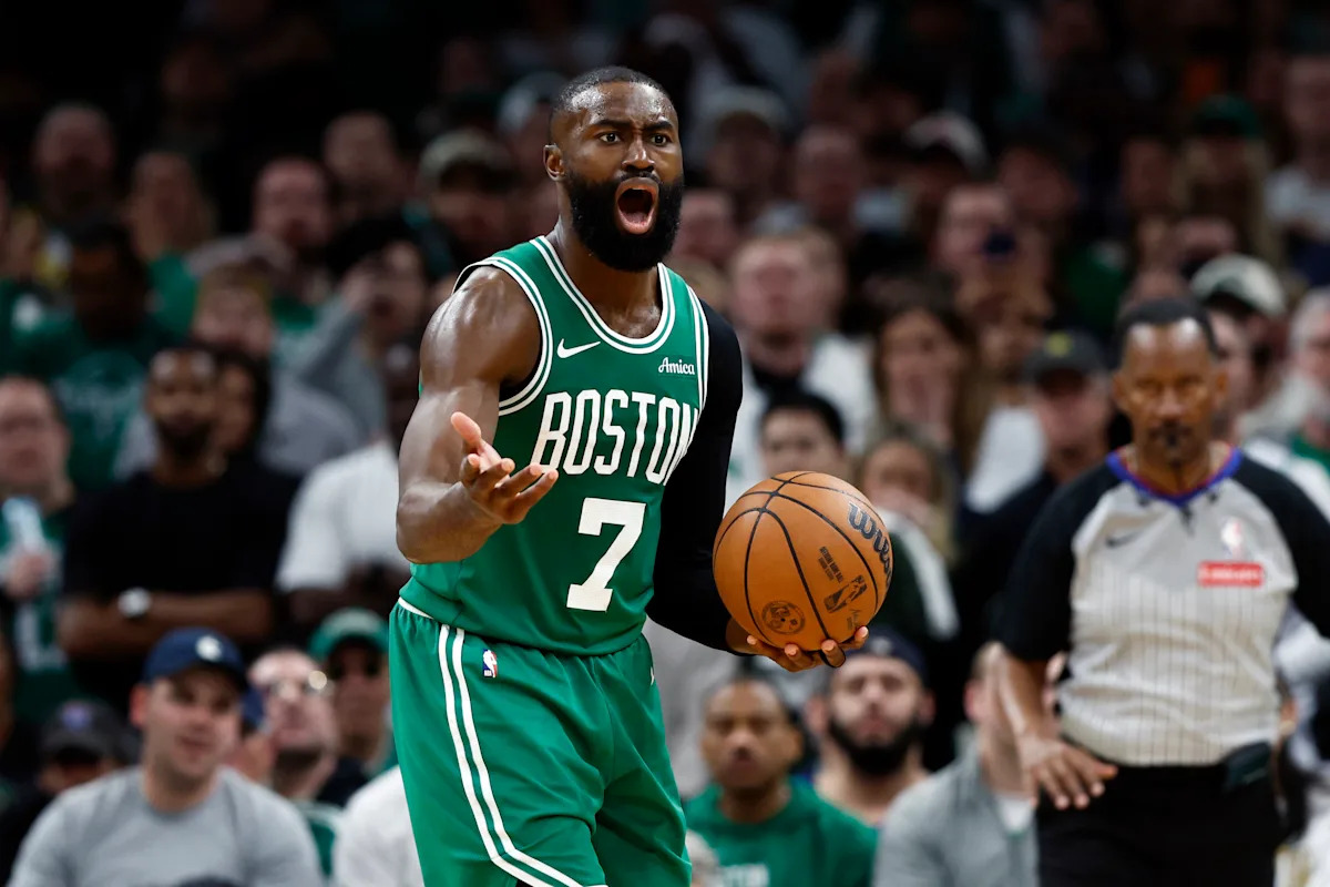 Jaylen Brown fined again by NBA for latest ref complaints from Celtics' Game 7 loss Jaylen Brown fined again by NBA for latest ref complaints from Celtics' Game 7 loss