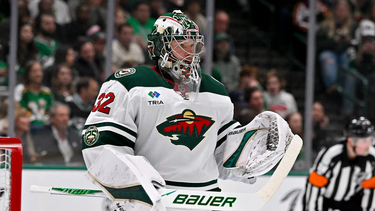Wild make switch in net for Game 2, go with Filip Gustavsson after Jesper Wallstedt allows 8 goals vs. Avalanche