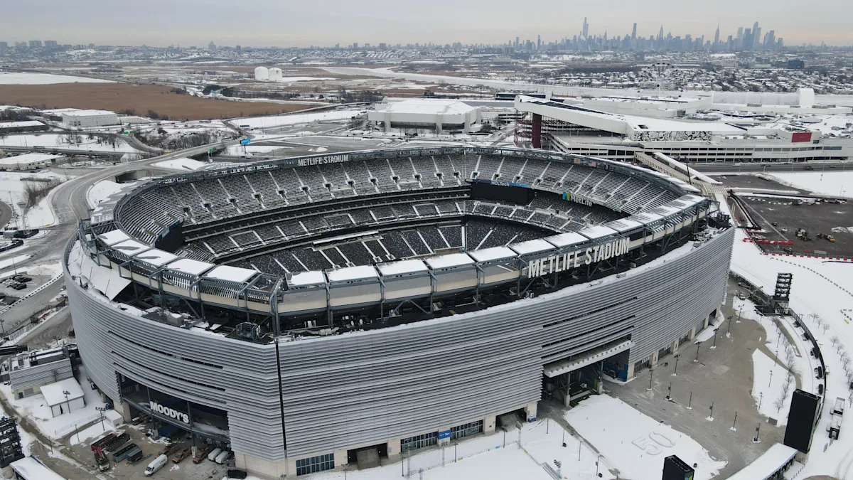 Grass installation starts at MetLife Stadium ahead of World Cup