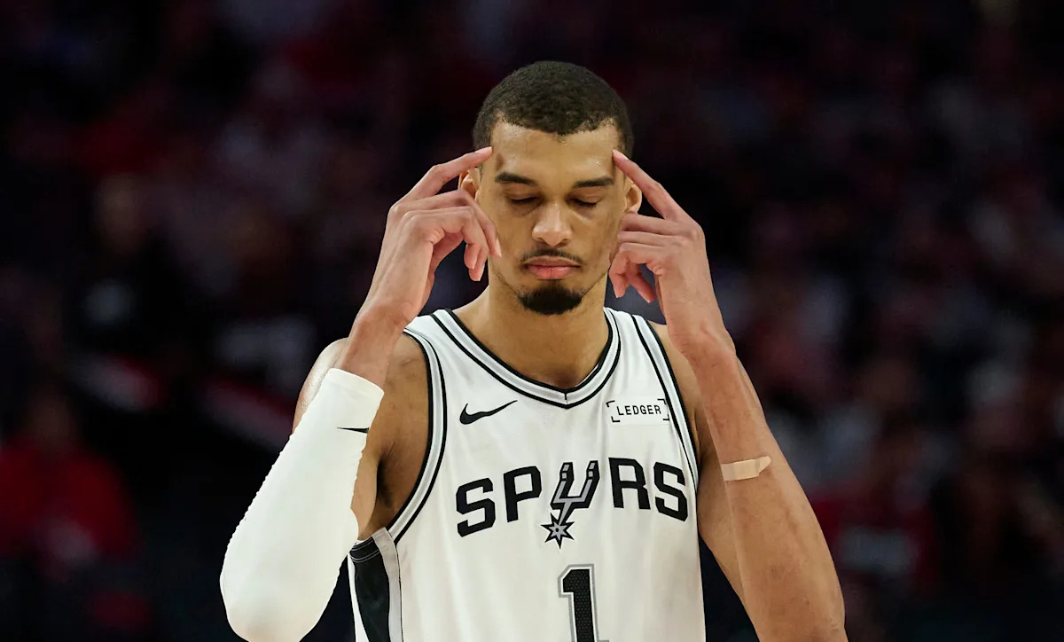 Why didn't Victor Wembanyama get suspended for Game 5 over violent elbow? Why didn't Victor Wembanyama get suspended for Game 5 over violent elbow?